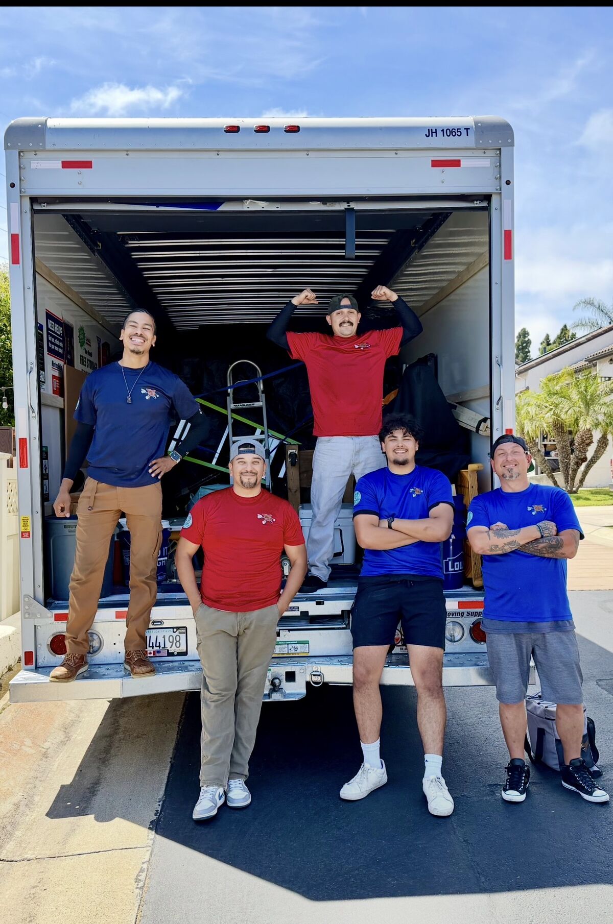 Just Move It SD crew ready for your move